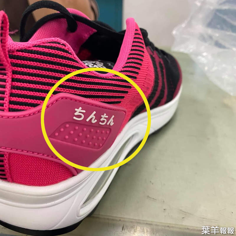 《台灣商品上的錯誤日文用法》球鞋上繡著日文的「雞雞」，究竟想表達什麼呢？ww | 葉羊報報
