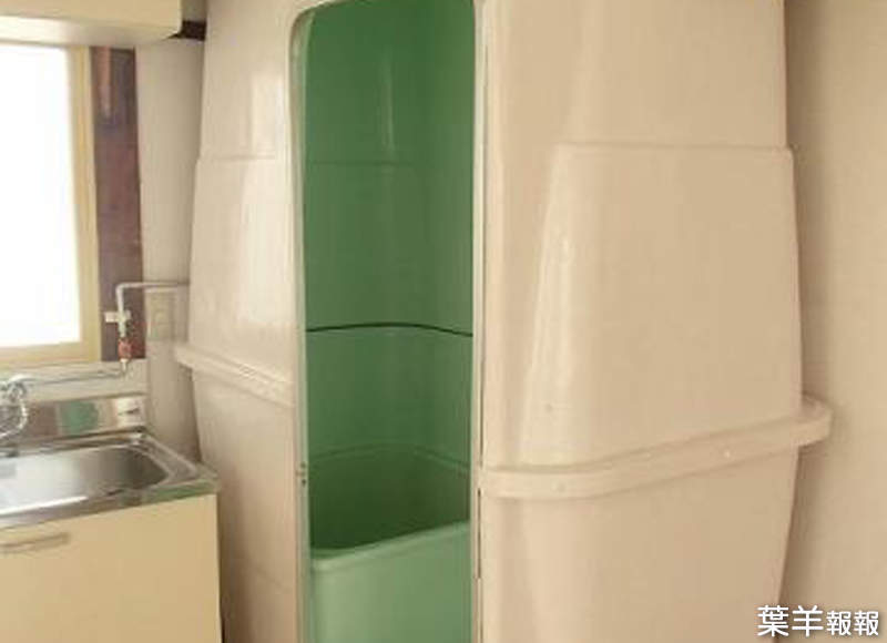 《租屋驚見珍奇物件》從沒看過的獨立膠囊型浴室，原來是昭和時代的特有產物... | 葉羊報報