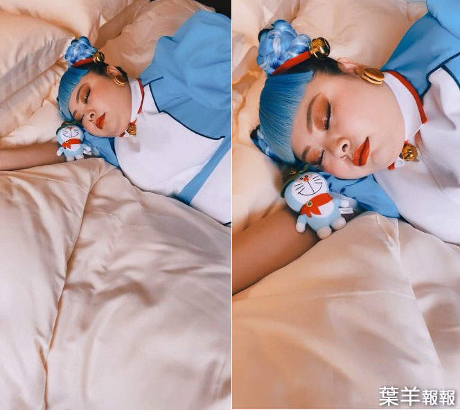 天使的睡顏《渡邊直美真實版哆啦A夢》其實是替電影宣傳的造型服裝啦 | 葉羊報報