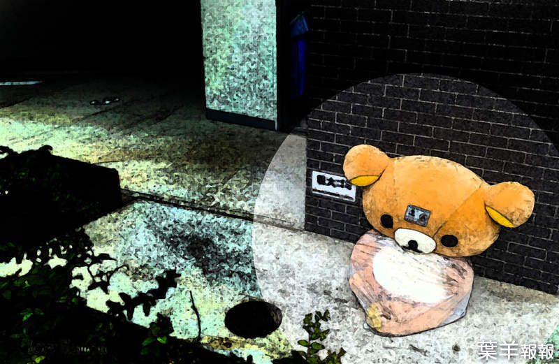 《路上遺棄的懶懶熊》孤單單一隻熊呆坐在角落好可憐 | 葉羊報報