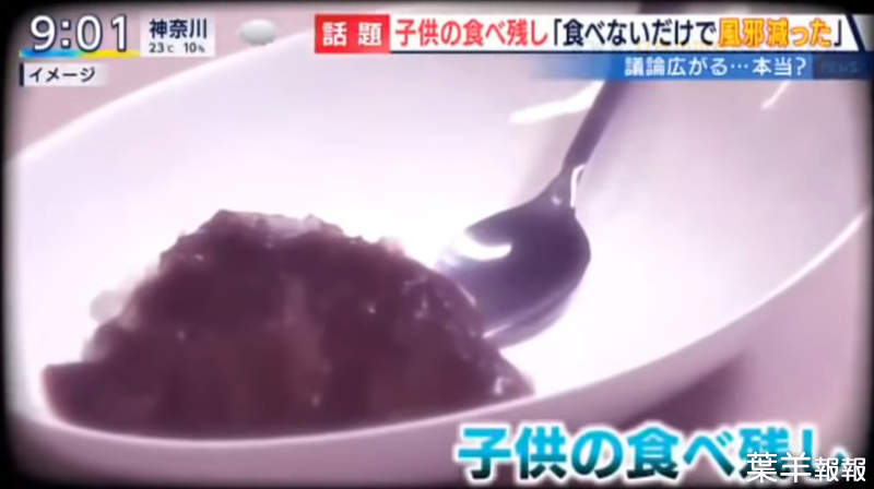 《小孩吃剩的食物父母該吃嗎？》日本網友宣稱不吃就很少感冒了 真實性引爆媒體議論 | 葉羊報報