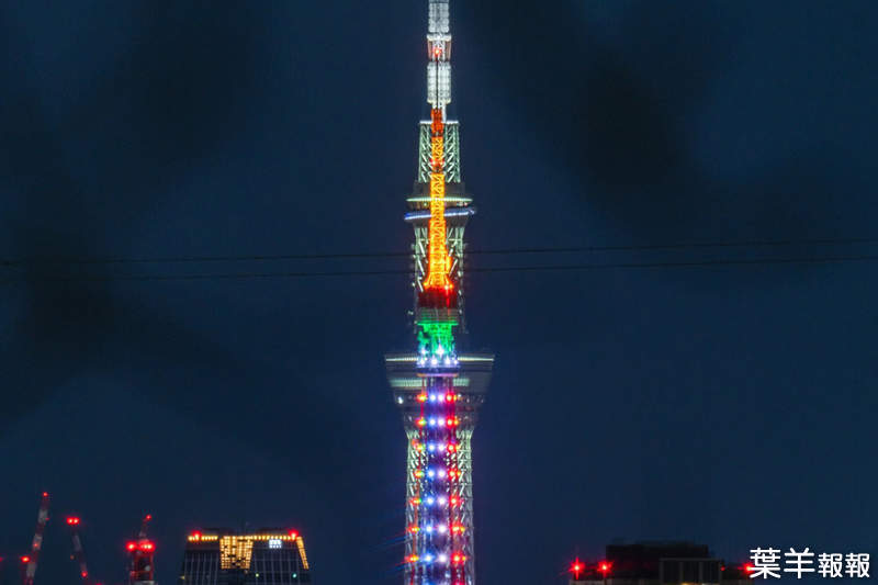 《東京鐵塔＆晴空塔完全合體》能拍攝到兩個地標完全重疊的奇蹟角度發現 | 葉羊報報