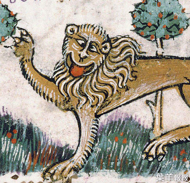 中世紀關於《百獸之王獅子的畫法》好像不怎麼威反而變成搞笑角色惹 | 葉羊報報