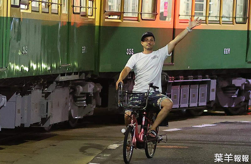 《炎上腳踏車外國人》亂入列車攝影現場慘遭鐵道迷包圍 本人對於爆紅相當樂在其中 | 葉羊報報