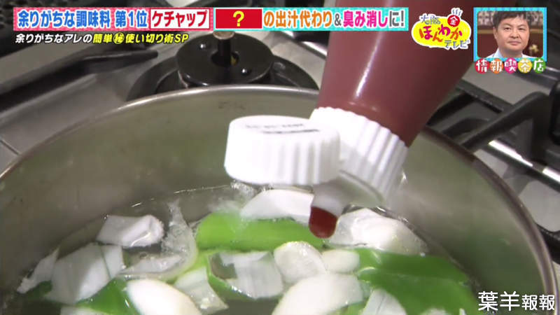 《消耗番茄醬密技》冰箱裡面總會剩下一大堆？料理研究家告訴你加進味噌湯裡超好喝 | 葉羊報報
