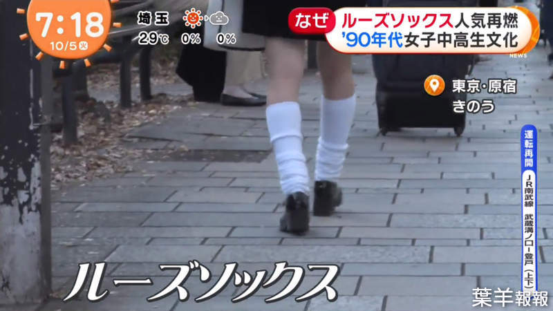 《日本泡泡襪再流行的原因》經歷過全盛期的母親影響JK？展現COSPLAY風格的個人特色 | 葉羊報報