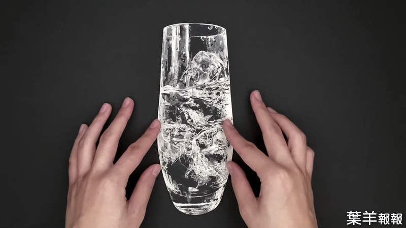 超逼真《玻璃質感紙雕切繪》不說會讓你以為這是真的玻璃杯 | 葉羊報報