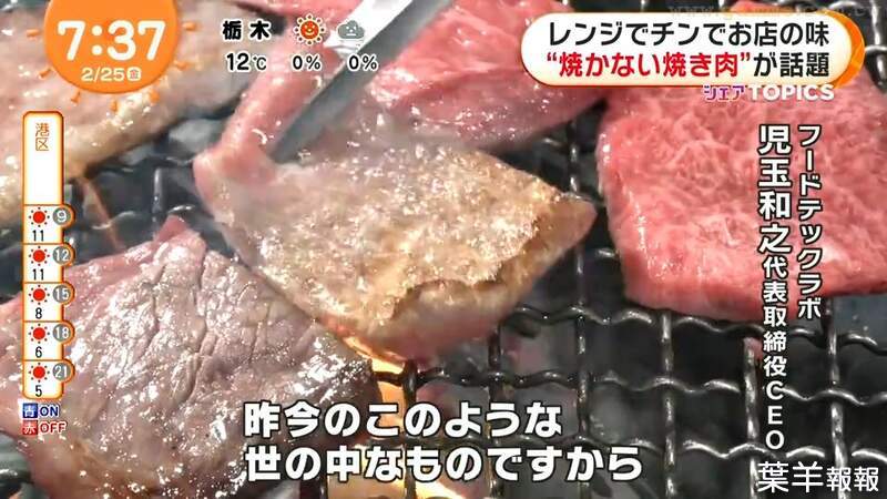 《日本不用烤的烤肉爆紅》募資４個半小時光速達標 在家微波也能嚐到店裡現烤的滋味 | 葉羊報報
