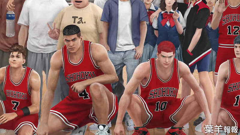 網友模擬遊玩《NBA 2K 灌籃高手模組》用遊戲重新呈現當年看動漫的感動 | 葉羊報報