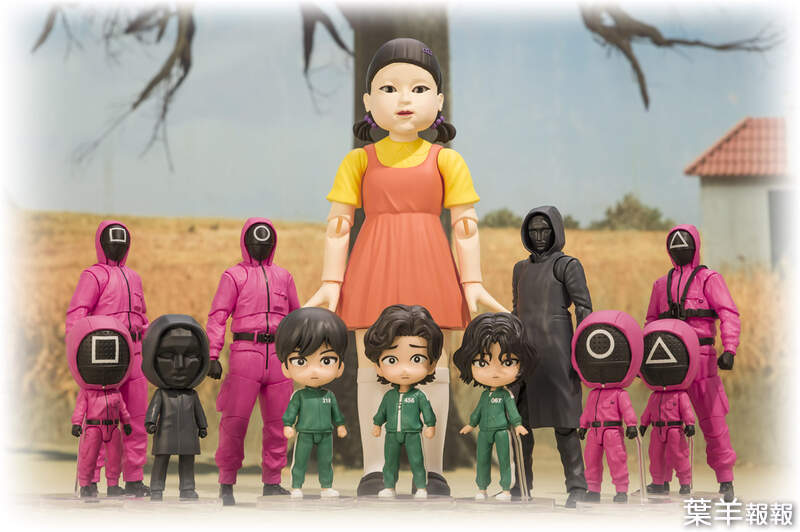 萬代新品公開《魷魚遊戲 主題模型》○☐△黑面具人、參賽者、123木頭人娃娃等都會推出 | 葉羊報報