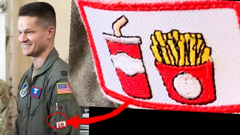《駐日美軍的奇妙臂章》一杯可樂和一盒薯條代表什麼意思？竟然藏著地名的兩個漢字 | 葉羊報報